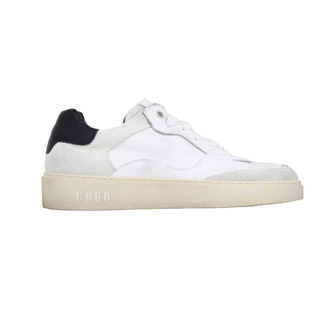 Corvari Sneakers Sneakers Uomo Marlon in pelle Bianco nero - Francavilla Moda